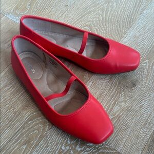 Old Navy Orange Mary Jane Shoes